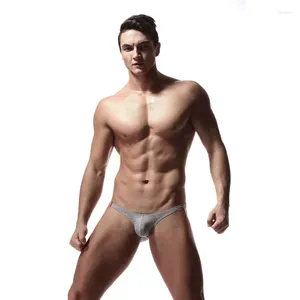 Masy moda miękkie oddychające briefy seksowne męskie bieliznę mężczyzn mężczyzn na niski talia solidne jockstrap undies cueca
