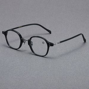 Optical Eyeglasses For Men Women Retro Designer GMS-621TS Fashion Sheet Glasses Acetate Frame Detailed Elasticity Oval Style Anti-Blue Light Lens Plate With Box