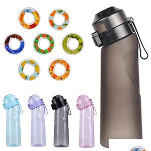 Tumblers 650 ml luft upp smaksatt vattenflaskdoft kopp sport för utomhus mode med frukt droppe leverans hem trädgård kök matsal dhqyh