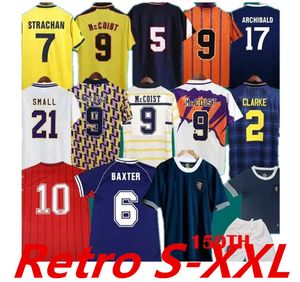 Maglie da calcio retrò 1978 1982 1986 1990 Coppa del mondo Scozia Maglie da calcio retrò 1991 1992 1993 1994 1996 1998 2000 Maglia vintage Collezione STACHAN McSTAY 999