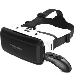 Dispositivi Occhiali Realtà Virtuale 3D VR Occhiali Shinecon Pro VR Occhiali Google Cardboard Occhiali virtuali per Smartphone ios Android