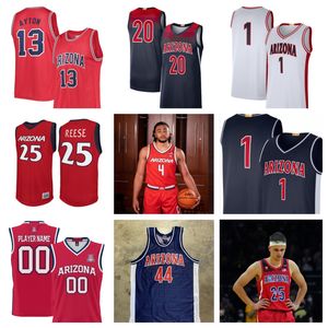 Arizona Wildcats 44 Dylan Anderson 1 Filip Borovicanin 24 Luke Champion Basketballtrikot 16 Keshad Johnson 33 Menaugh 23 Paulius Murauskas 13 Veesaar 15 Weitman