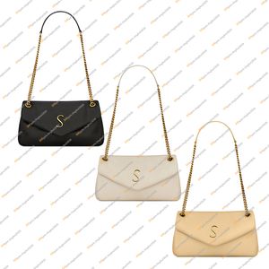 Bayan moda gündelik tasarım lüks calypso çanta koyun derisi çanta omuz çantası çapraz kanatlı çanta üst ayna kalitesi 734153 çanta