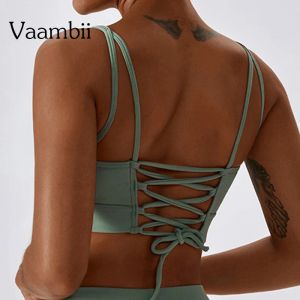 Bras Women's Sports Bra Open Back Tops Tops for Women Bra Push Up Sexy Underbear Yoga Sports Bra Vest с лифтом Pad Gym Top Bras