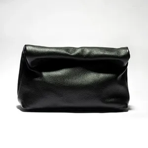 Evening Bags Genuine Leather Design Handbags Clutch Bag Phone Pocket Women's High Quality