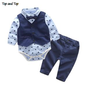 Neugeborene Baby-Jungen-Hochzeits-Kleidungssets, Kleinkind-Mode-Baumwoll-Unterhosen, 3-teilige Outfits für Baby-Jungen-Geburtstage, Outfit 8433711