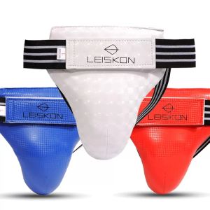 Produkty Wysokiej jakości dorosły mężczyzna Sanda Crotch Guard Protector Taekwondo MMA Procen Protector Kick Boks Ochrona ochrony Karat Jockstrap