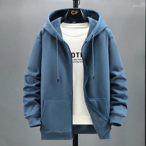 Hoodies masculinos outono e inverno tamanho grande zíper 12xl moletom com capuz plus 7xl 8xl 9xl 10xl grosso preto azul vermelho cinza grande casaco