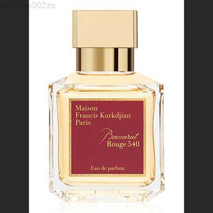 Qualidade mfk mais alto perfume oud satin rouge 540/extrait vermelho perfumador spray parfum fragrância clássica duradoura edp 70ml 26cz