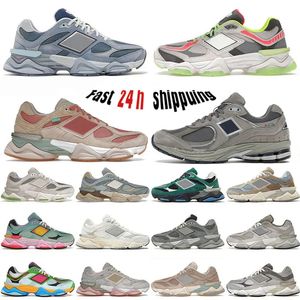 Designer 9060s Running Shoes Men Women 2002r Pack Pink Olive Bricks Wood 530 Rain Cloud Grey 550 Sea Salt Blue Haze Graze White Black Trainers Outdoor