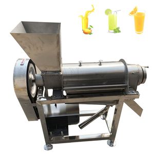 Ticari Vida Pres Spiral Mango Elma Suyu Yapma Sıkma Makinesi Paslanmaz Çelik Meyve Meyve Sesi Çıkarıcı Sıkıştırıcı Squeezer