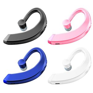 Jednostronne słuchawki telefonu komórkowego wiszące ucha bezprzewodowe Bluetooth 5.0 Zestaw słuchawkowy Handsfree Call Mikrofon słuchawki Słuchawki Słuchawcze