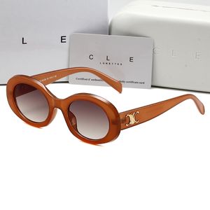 Bester Hot Know Designer Fashion Cel 40238 Markenmänner und Frauen kleiner gepresster Rahmen Ovaler Brillen Premium UV 400 polarisierte Sonnenbrille mit Box