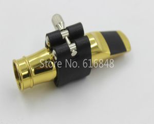 Dukoff High Quality Saxophone Metal Mouthpiece For Alto Tenor Soprano Saxophone Gold Lacquer Musikinstrument Tillbehör Storlek 51153030