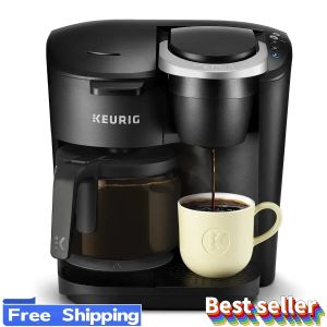 Verktyg KDUO Essentials Black Singlesserve KCUP POD Coffee Maker, Black Cafetera .USA.NEW