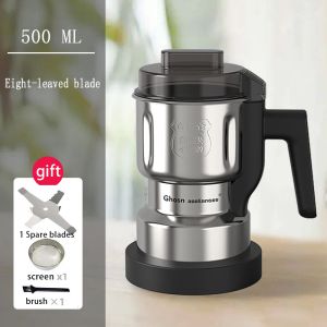 Grinders Electric Coffee Grinder Stainless Steel Highpower Cereal Nuts Beans Spices Grains Grinding Moedor de cafe Blenders for kitchen