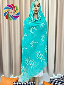 Ethnic Clothing Muslim Fashion Styles Hijabs Scarf Turbans For Women Shawl Set Chiffon African Femme Head Wrap Scarves 200x100cm Wholesale