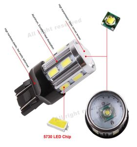 2st T20 W21 5W 7443 LED VIT LED -chip 12SMD 5730 Auto Bromslampor Vändande lamplampa Bil 7440 W21W LED -glödlampor DRL 12V5883862