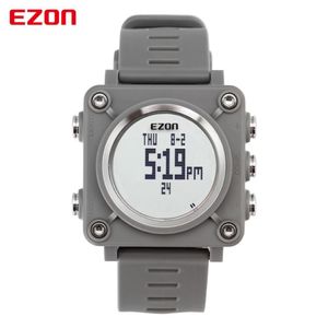 Ezon L012 Högkvalitativ mode Casual Sports Digital Watch Outdoor Sports Waterproof Compass Stopwatch Arvursur för barn276s