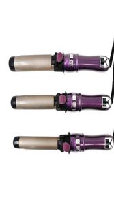 Ferro arricciacapelli automatico Bigodino per capelli Bacchetta Curl 1 pollice Rotante Magic Hair Curling Roller Titanio Auto Hair Wave Styler AA2203164446762