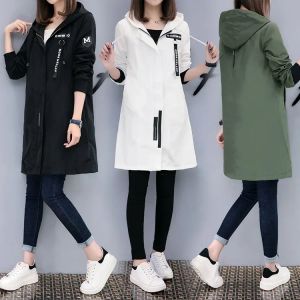 Jackets Trench Coat for Women Jackets Clothes Spring Spring e Autumn Corean Version Trench Coat