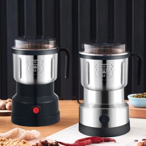 Tools Electric Coffee Grinder Portable Multifunctional Pepper Nuts Spices Grain Beans Maker Mill Machine for Kitchen Home 220V to 240V