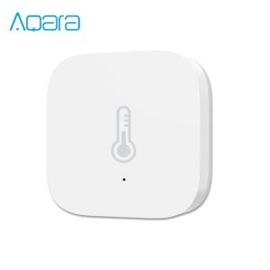 Датчик температуры Aqara, умный датчик давления воздуха, влажности и окружающей среды, Xiaomi умный дом, Zigbee, беспроводной контроль, гигрометр