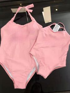 Klassischer Badeanzug für Eltern und Kinder, Designer-Damen-Bikini, bedruckter Badeanzug, Outdoor-Sommer-Strand-Badebekleidung