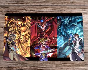 Tappetini YuGiOh CCG TCG Playmat Dark Marik Il drago alato Anime Gioco di carte collezionabili Tappetino Borsa gratuita Tappetino antiscivolo Tappetino per mouse 60x35 cm