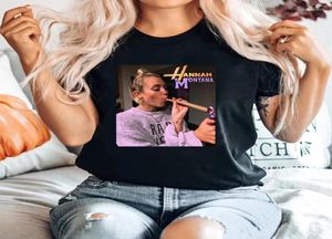 Kadınlar039S T Shirt Ethan Peters Hannah Montana Gömlek Hipster Sokak Giyim Kadın Giysileri Moda Trendi Shortsleev Üstler Ropa Hombr6756140