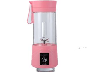 380ml mini portátil elétrico espremedor de frutas máquina usb recarregável smoothie maker liquidificador agitação tomar suco lento vegetal tools8696738