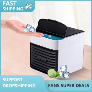 Fans Home Portable Air Conditioning Fan Water Cooling Energy Saving Fan Touch Screen Timing Cooler Humidifier Desktop
