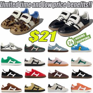 Venda quente vegan antiderrapante sapatos casuais para homens mulheres designer treinadores nuvem branco núcleo preto bonners campus verde goma ao ar livre plana esportes tênis tamanho 36-45