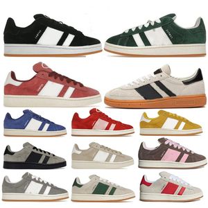 Designer Homens Mulheres Sapatos Casuais Correndo Luxo 00s Suede Sneakers Cinza Preto Escuro Verde Maravilha Semi Lúcido Azul Ambiente Céu Mens Mulheres Outdoor Trainers School