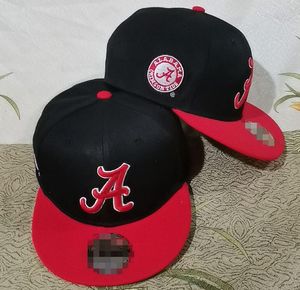 2024 Tüm Team Fan's USA Kolej Beyzbol Ayarlanabilir Alabama Crimson Tide Şapka Saha Karışımı Sipariş Boyutu Kapalı Düz ​​Fatura Ball Snapback Caps Bone Chapeau A16