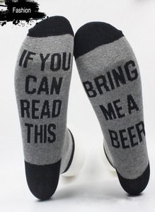 Whole Women Men Letter Printed Socks If You Can Read This Bring Me A Glass Of Wine Unisex Socks Funny Novelty Vintage Ret7025296