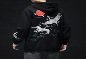 Mrgoldenbowl Chinese Style Embroidered Men Hoodies 2020秋の新しいメン039