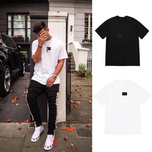 Brand Box Split Tee Logo Short Sleeve T-shirts