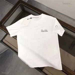 T -koszulka designer męska bluza man krótki Monclair Man T koszule spodnie dresowe swobodne luksusowe bawełniane wzory geometryczne luksusowe krótkie designerskie koszula krótka koszula 985