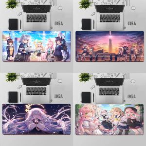 Pads Blue Archive Gaming Mouse Pad Large Mouse Pad PC Gamer Computer Mouse Mat Big Mousepad XXL Carpet Keyboard Desk Mat Mause Pad