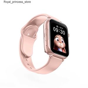 Other Watches Childrens 4G intelligent SOS GPS position tracker Sim card video call WiFi chat camera waterproof intelligent Q240301