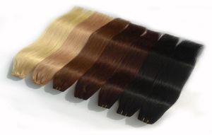 Capelli brasiliani dritti 1428 pollici 1 fasci di capelli umani non trasformati Weave 100 Extension Human Hair Extension 20 colori Disponibile Factory Pric7255692