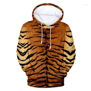 Women's Hoodies Autumn Animal Skin Snake Tiger 3D Print Women Fashion Sweatshirts Oversized Hoodie Kids Pullovers Tracksuit Clothing