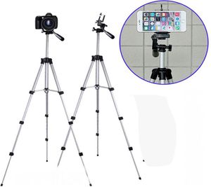 Tripods Mobiltelefon TIELOD ALUMINIUM Legering Night Fishing Light Telescope Camera Trip Pography Universal Micro Single Bracket5261277