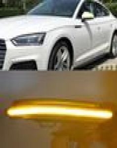 A4 S4 RS4 B9 A5 S5 RS5 2016 2017 2018 2019 Dinamik Dönüş Sinyal LED Işık Yan Kanat Dikiz Ayna Göstergesi LAMP175575