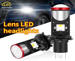 H4 LED Bulb Mini Projector Lens Car LED Headlamp Bulbs 8000LM Kit Conversion HiLo Beam Headlight RHD LHD 6000K 12V 24V2037869