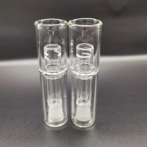 14 mm glas bongs vatten bubbler porkah munstycke stam med adapter för solo luft torr ört förångare penna hydrotube bubblers 11 ll