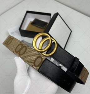 2024 Men Women Belt Leather Belts 3.8cm Width Designer Dotted Line Pattern Classic Smooth Buckle 15 Models Optional