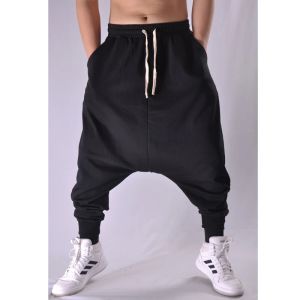 Pants Men's Baggy Trousers Sweatpants Loose Crotch Hiphop Big Harem Pants Large Size Flying Squirrel Sports Jogging Pants