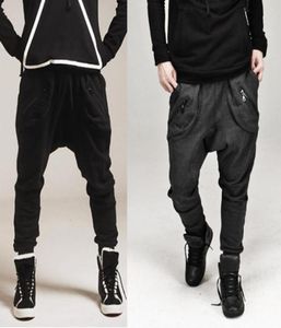 FG1509 Männlich HIPHOP Low Drop Schritt Hosen Männer Hip Hop Sarouel Männer Jogger Hosen Baggy Hosen Lose-Hosen MÄNNER im Freien Harem Hosen8211689